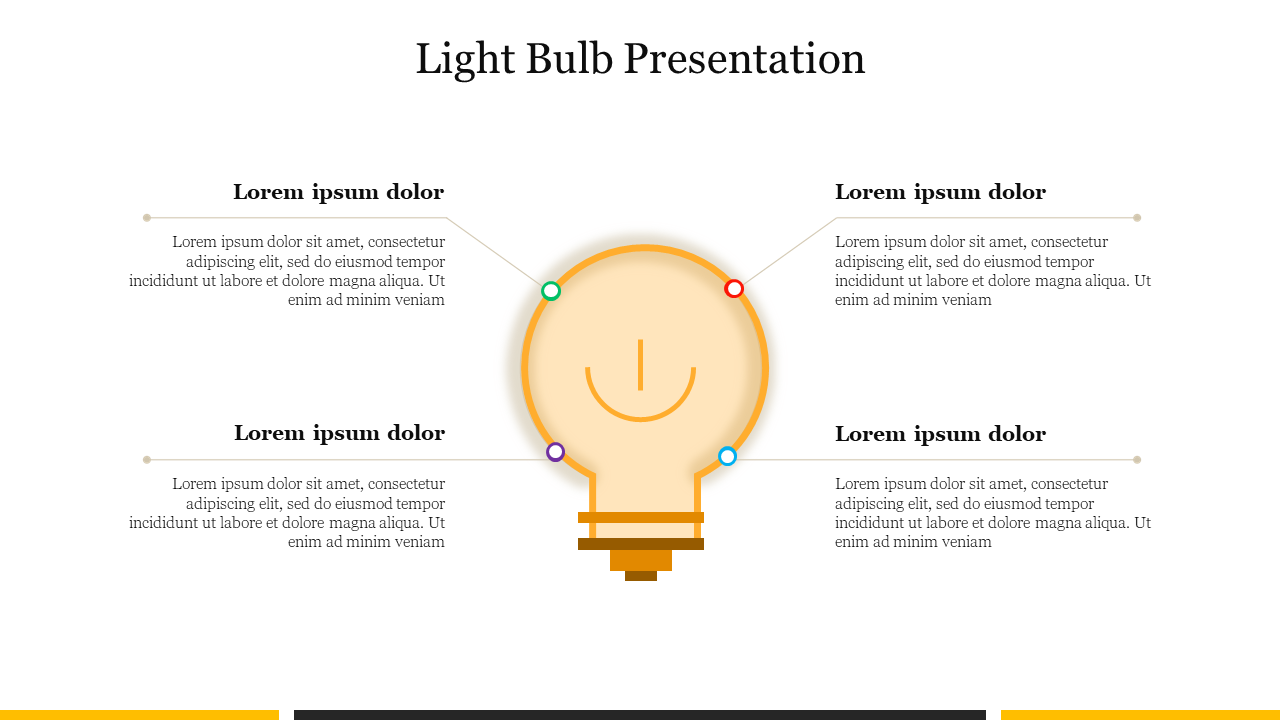 Light Bulb Presentation